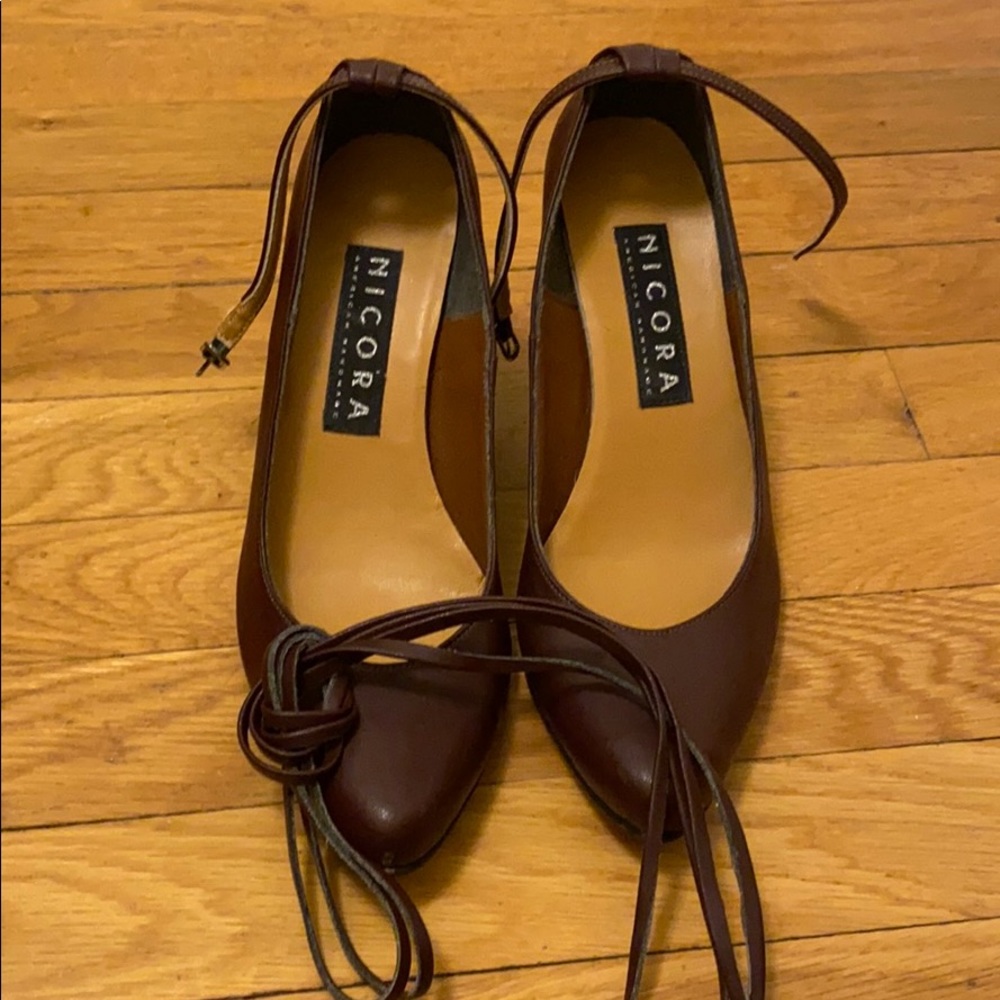 Maroon heels